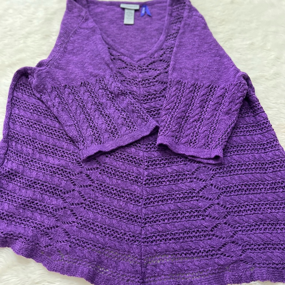 Purple sweater